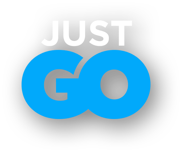 Tagline: Just Go (Electric Blue)