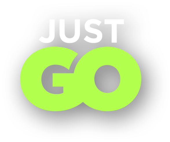 Tagline: Just Go (Neon Green)