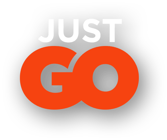 Tagline: Just Go (Deep Orange)