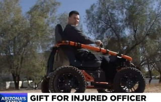 azfamily blog 320x202 - Paralyzed Peoria police officer given off-road wheelchair